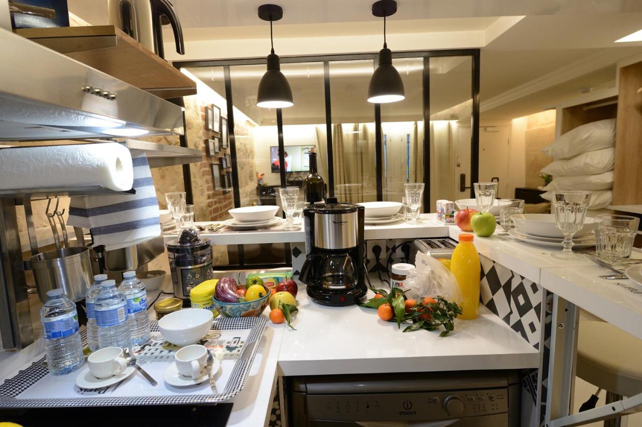 Loft Basfour-Paris Centre Tout Equipe Avec Sauna!-Paris 4E ภายนอก รูปภาพ